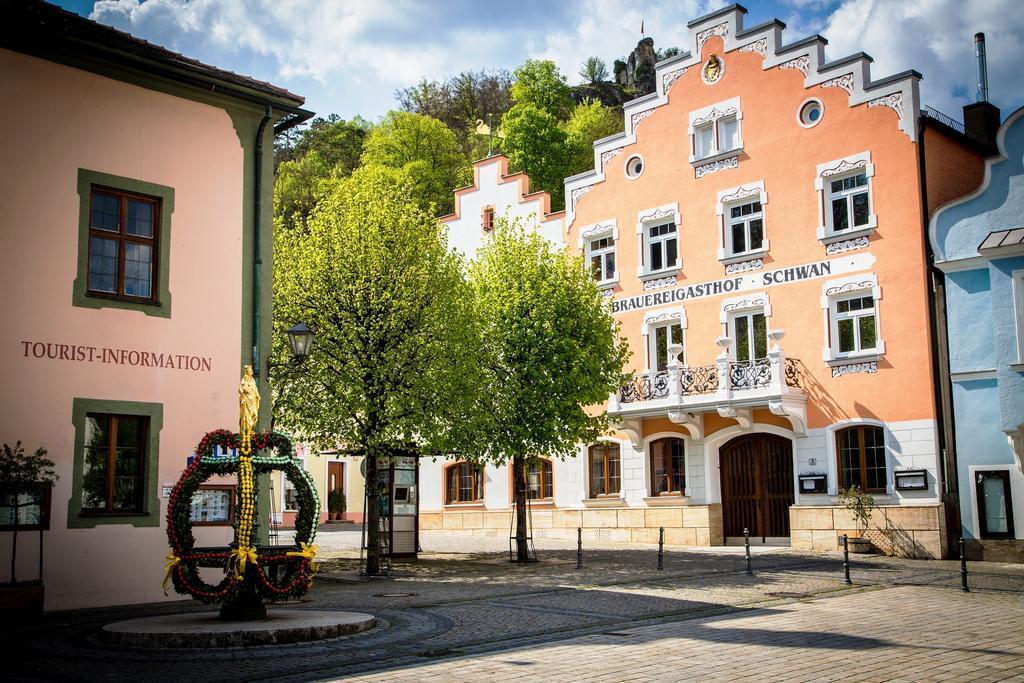 Gasthaus Schwan Риденбург Екстериор снимка