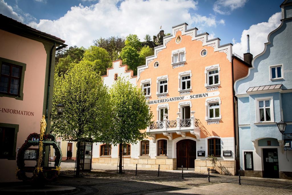 Gasthaus Schwan Риденбург Екстериор снимка