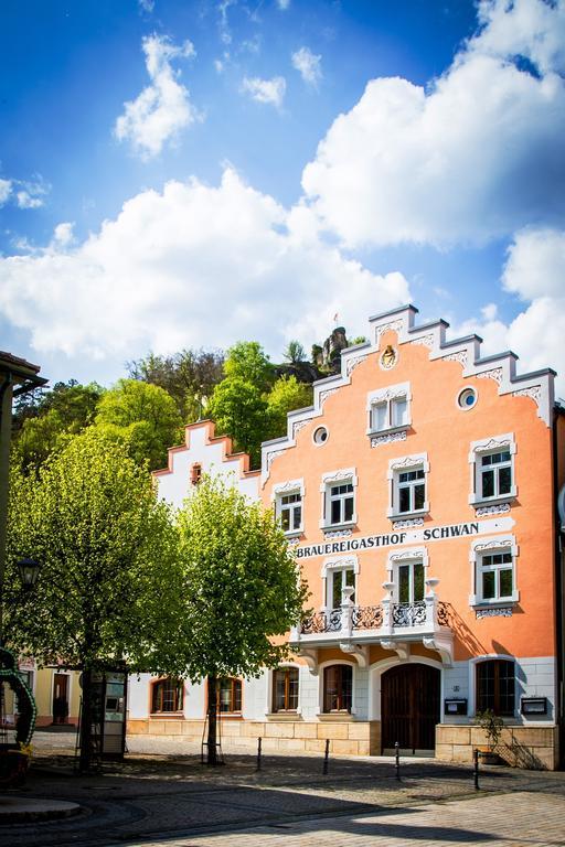 Gasthaus Schwan Риденбург Екстериор снимка