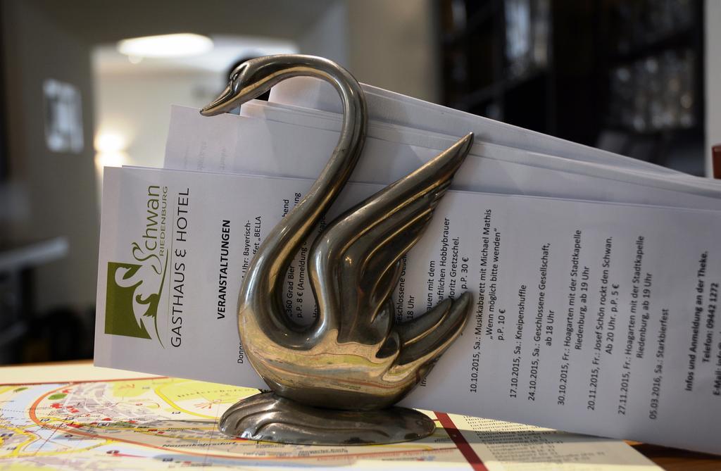 Gasthaus Schwan Риденбург Екстериор снимка