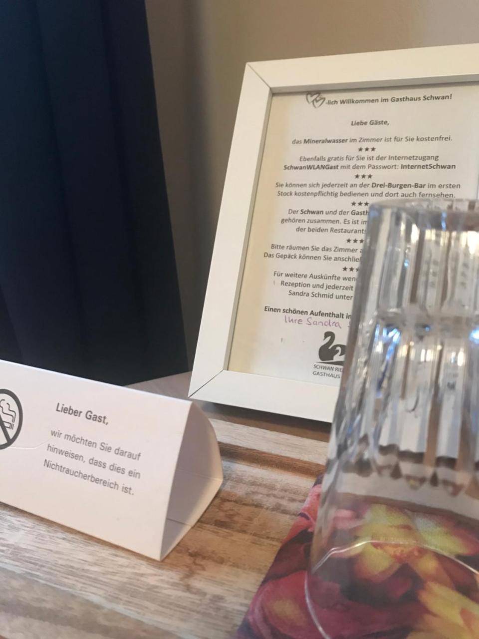 Gasthaus Schwan Риденбург Екстериор снимка